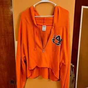 Victoria’s secret Auburn Tigers cropped hoodie